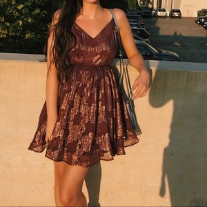 Kimchi blue maroon dress URBAN OUTFITTERS